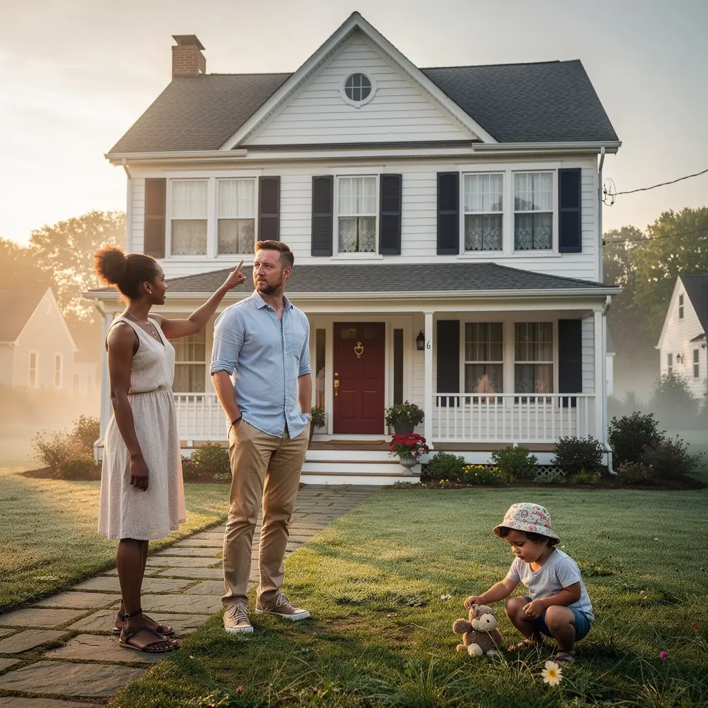 Вид на соседство с историческими зданиями и красивыми ландшафтами.