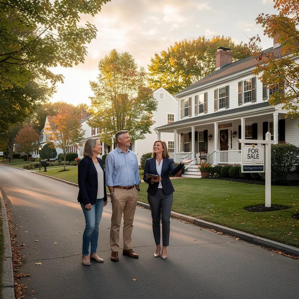 Интерьер дома с деревянными полами и антикварной мебелью, отражающей традиционный стиль.